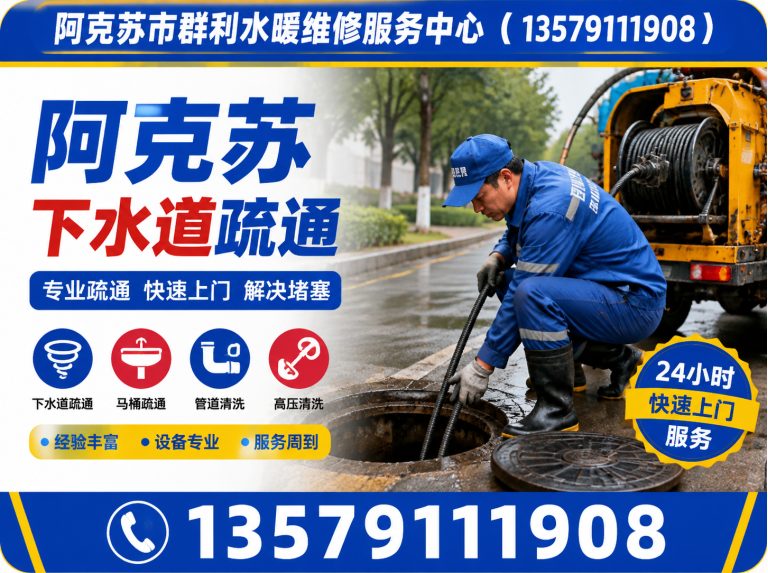 新和县阿克苏管道维修展示图